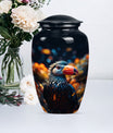 large Toucans Urn, classic design funeral urns for mom.