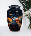 large Toucans Urn, classic design funeral urns for mom.