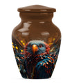 Toucans Funeral Urn, classic cremation urn for ashes,