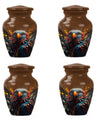 Toucans Funeral Urn, classic cremation urn for ashes,