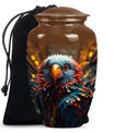 Toucans Funeral Urn, classic cremation urn for ashes,