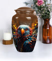 Toucans Funeral Urn, classic cremation urn for ashes,