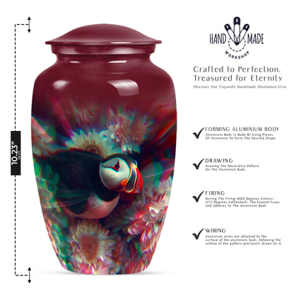 Toucans urn for cremation