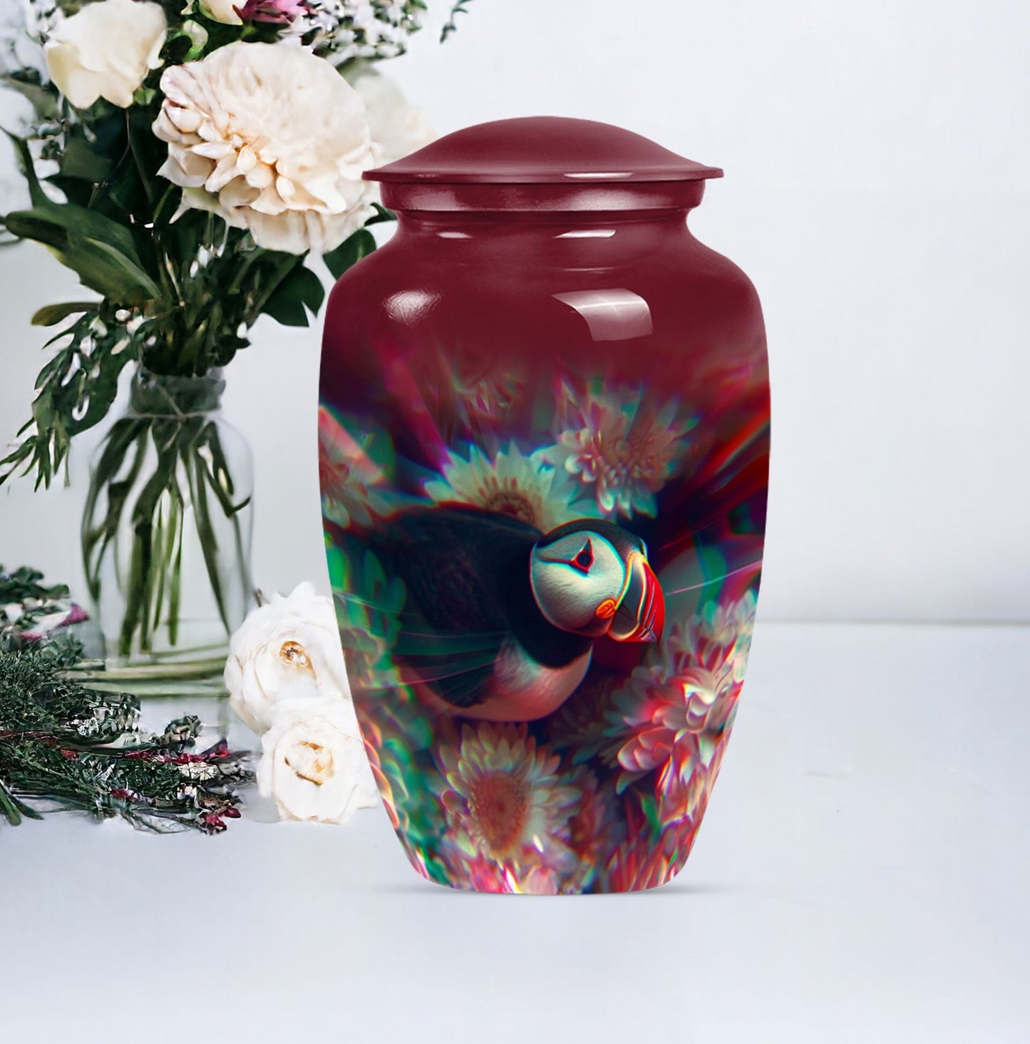 Toucans urn for cremation