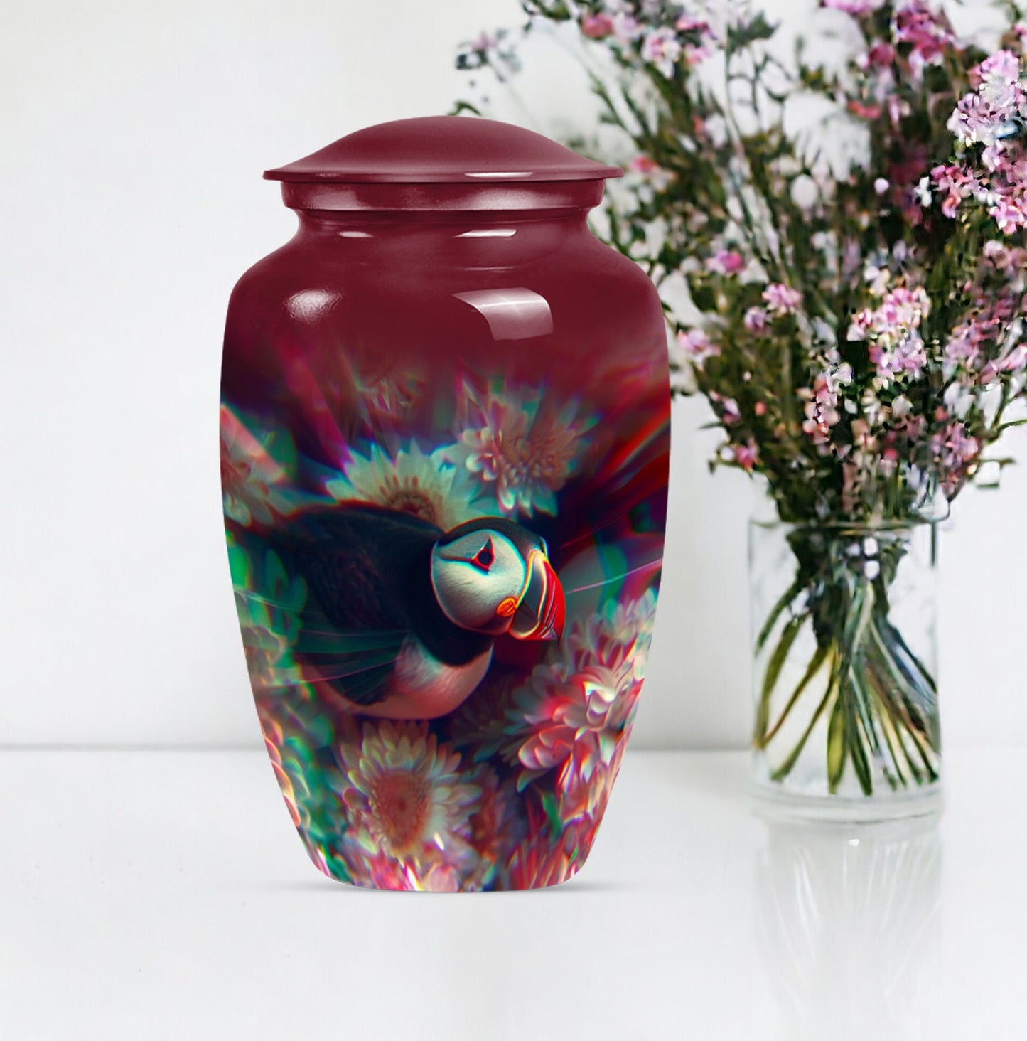 Toucans urn for cremation