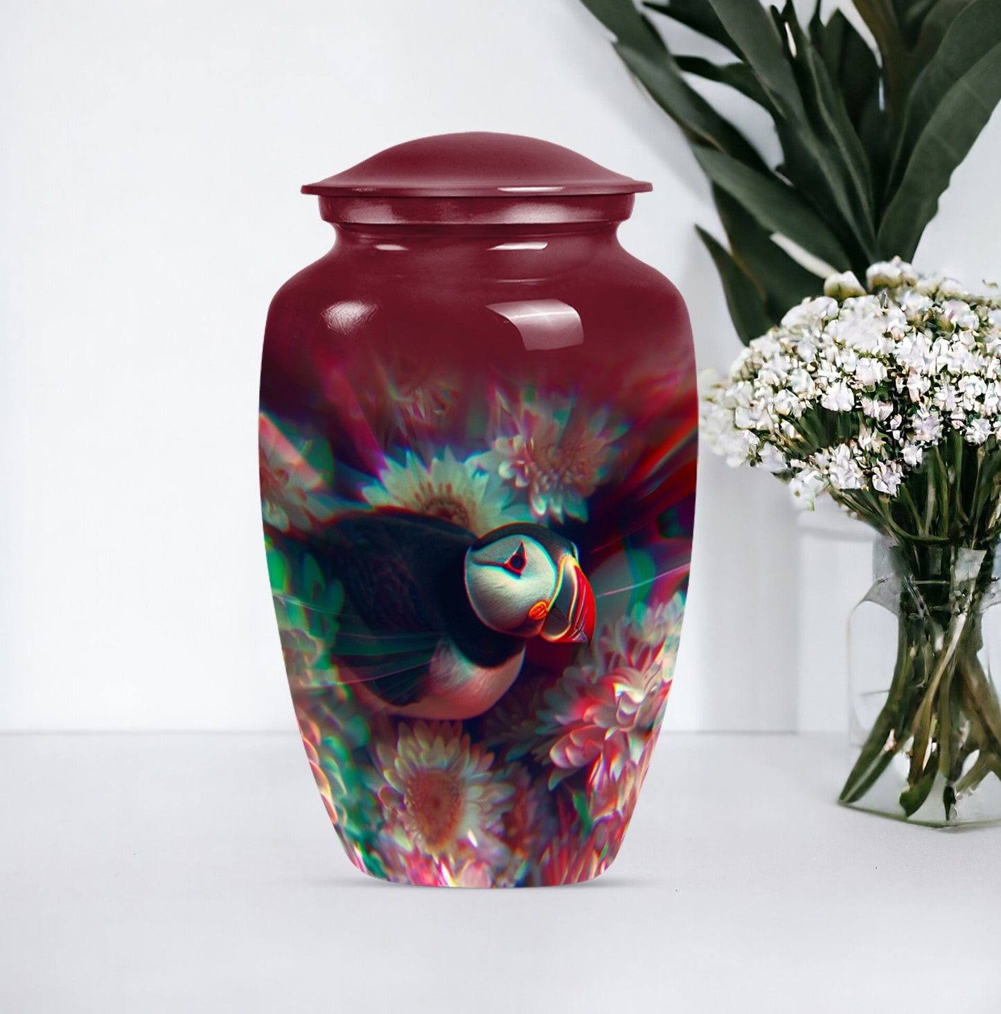 Toucans urn for cremation
