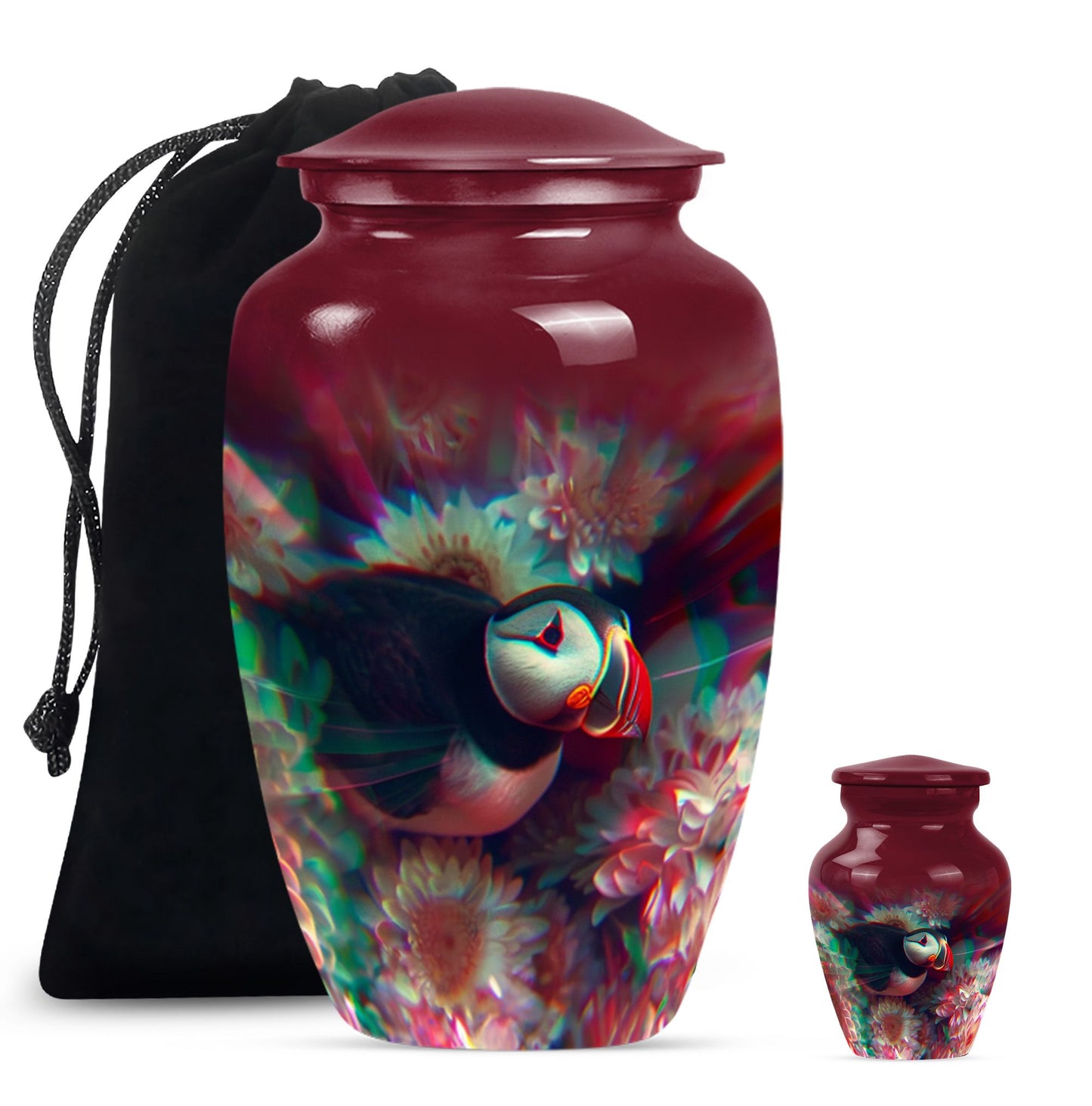 Toucans urn for cremation