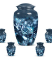 Diamond urn, large classic personalized burial urn.