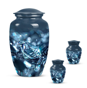 Large Urn with 2 Mini Urn