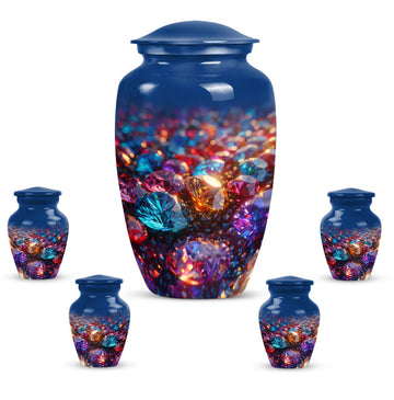 Large Urn with 4 Small Urn