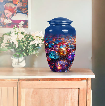 diamond memorial urn for female ashes