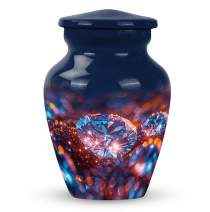 diamond urn for women's ashes.