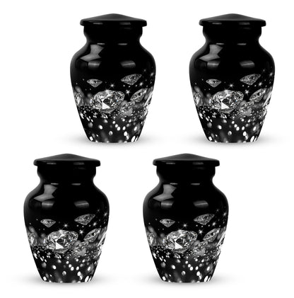 10-inch diamond urn, classic design for large burial