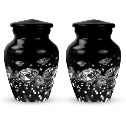 10-inch diamond urn, classic design for large burial