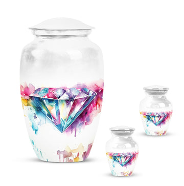 Large Urn with 2 Mini Urn