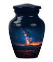10 inch classic abstract design Galaxy Urn.