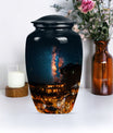 10-inch classic Galaxy Urn, cremation urn for human ashes,