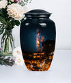 10-inch classic Galaxy Urn, cremation urn for human ashes,