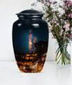 10-inch classic Galaxy Urn, cremation urn for human ashes,