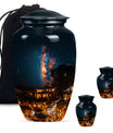 10-inch classic Galaxy Urn, cremation urn for human ashes,