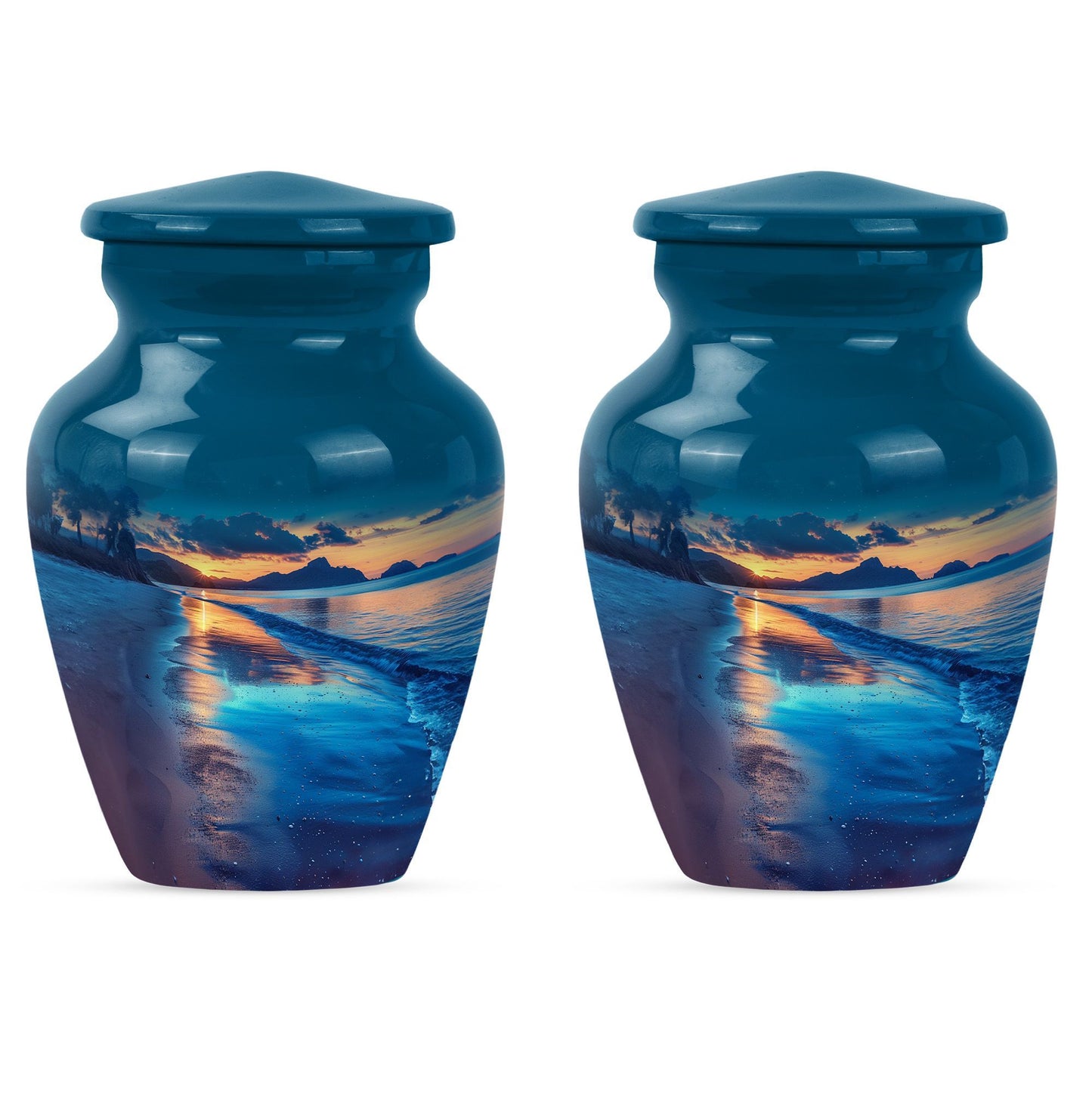 Galaxy urn for adult human ashes