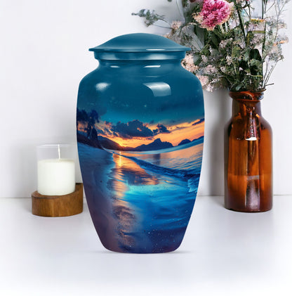Galaxy urn for adult human ashes