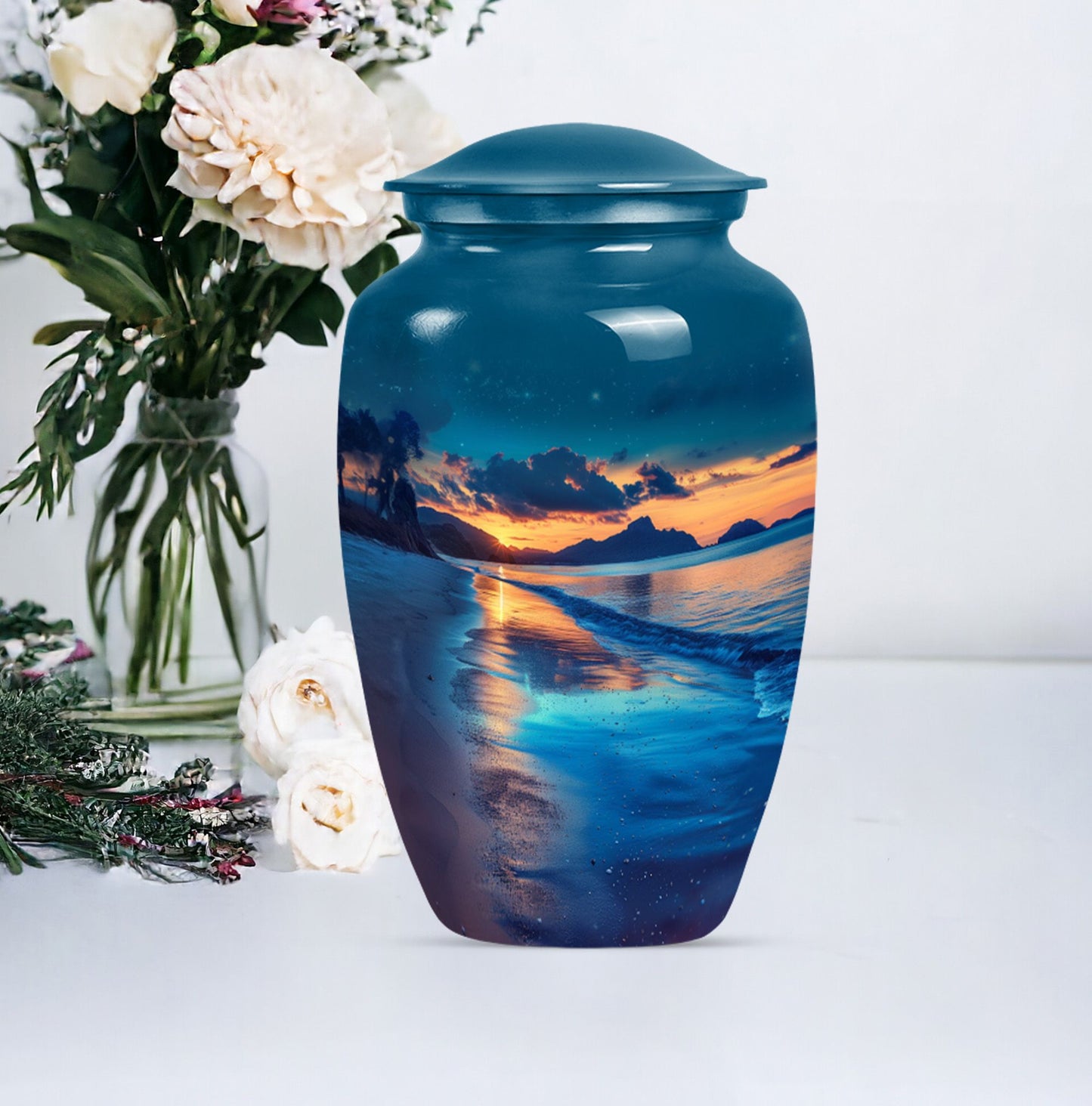 Galaxy urn for adult human ashes