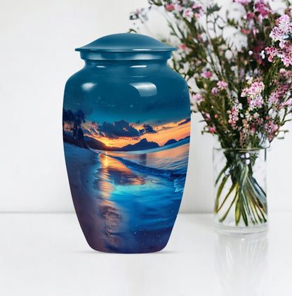 Galaxy urn for adult human ashes