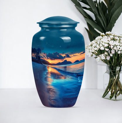 Galaxy urn for adult human ashes
