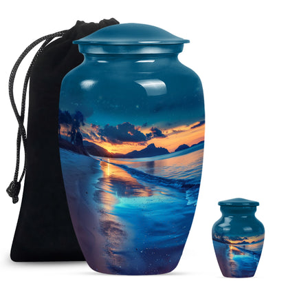 Galaxy urn for adult human ashes