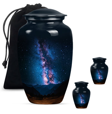 Large Urn with 2 Mini Urn