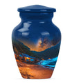 Starry Beach Urns For Ashes For Humans Funeral - Memorial Urn For Dad