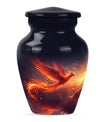 10-inch Phoenix Bird Cremation Urn For Adult Ashes.