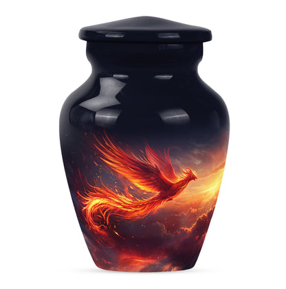 10-inch Phoenix Bird Cremation Urn For Adult Ashes.