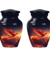 10-inch Phoenix Bird Cremation Urn For Adult Ashes.