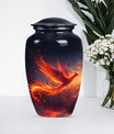 10-inch Phoenix Bird Cremation Urn For Adult Ashes.