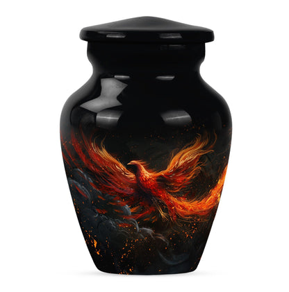 Classic Phoenix Cremation Urn for men.