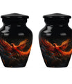 Classic Phoenix Cremation Urn for men.