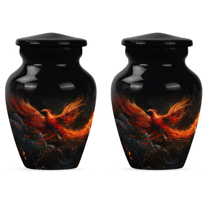 Classic Phoenix Cremation Urn for men.