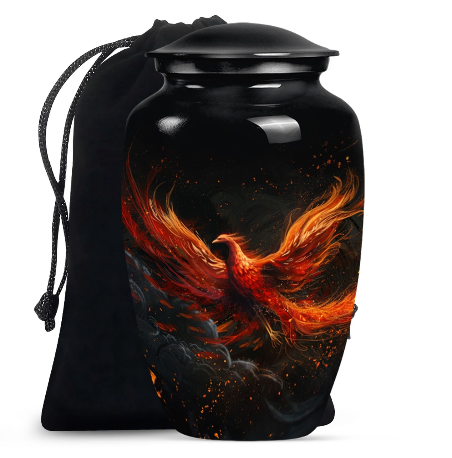 Phoenix Urn For Human Ashes - Phoenix Urn For Adult Male & Female