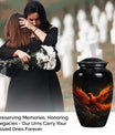 Classic Phoenix Cremation Urn for men.