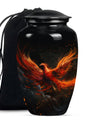Classic Phoenix Cremation Urn for men.