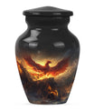 Phoenix Bird Adult Cremation Urn For Ashes - Mystical Bird Urn For Memorial