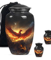 Phoenix Bird Adult Cremation Urn For Ashes - Mystical Bird Urn For Memorial