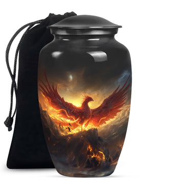 Large Urn With 1 Keepsake Urn