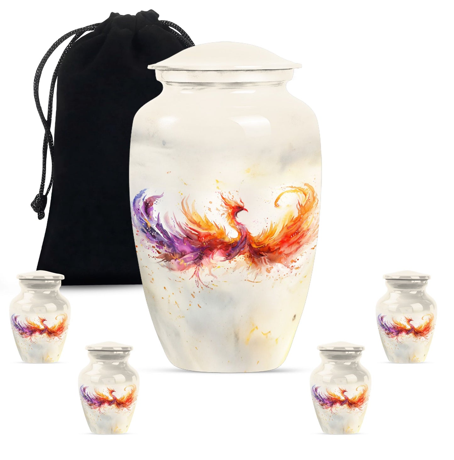 10 inch Classic Phoenix Urn