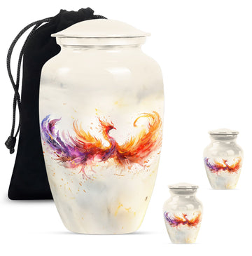 Large Urn with 2 Mini Urn