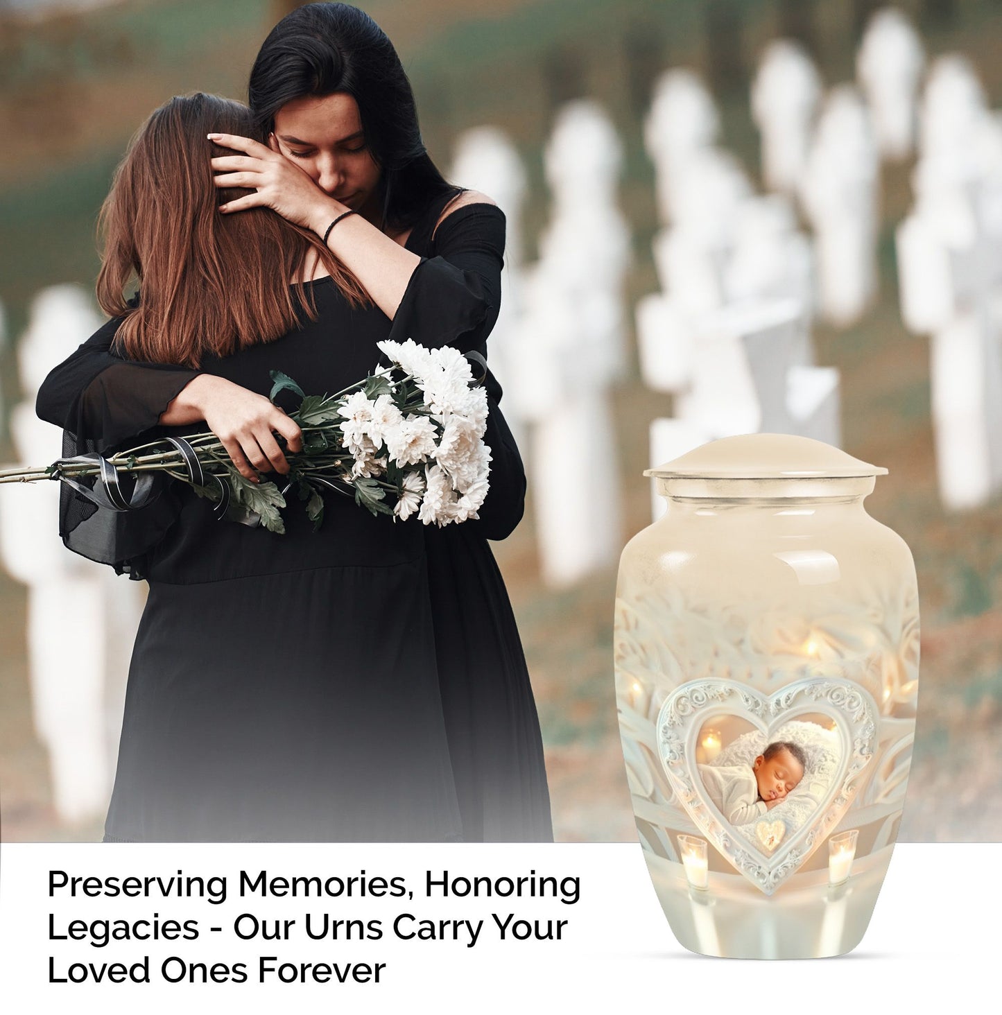 10-inch Mother Love urn 