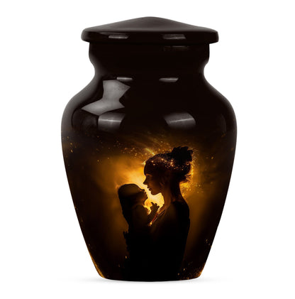 Personalized Mother Cremation Urn for Mother - 10-inch, 200 cu in - Yatskia