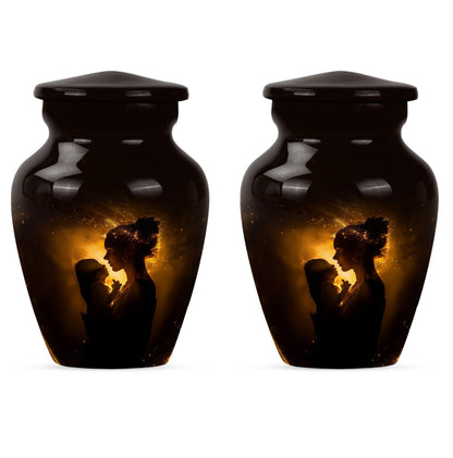 Personalized Mother Cremation Urn for Mother - 10-inch, 200 cu in - Yatskia